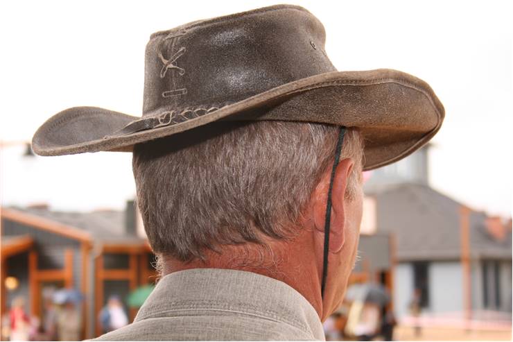 Man with Cowboy Hat